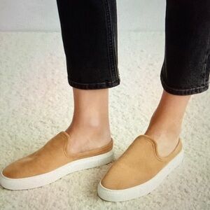 JENNI KAYNE Suede Slider Sneakers Size 39 NEW with Dust Bag
